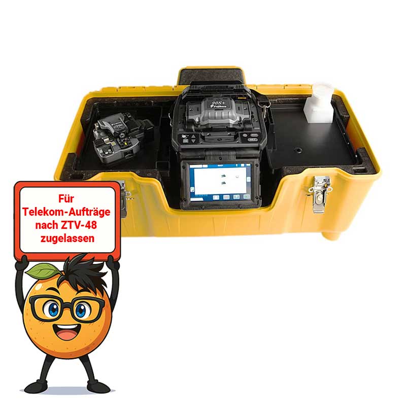 fujikura-spleissgeraet-90s-plus mit telekom zulassung