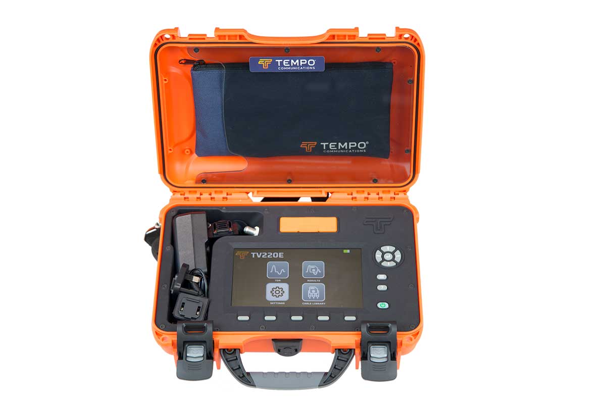 TV220EX CableScout Time Domain Reflectometer (TDR)