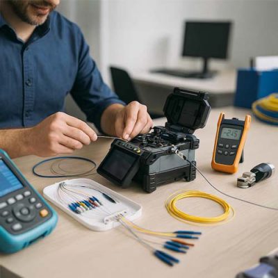 glasfaser-spleisstechnik