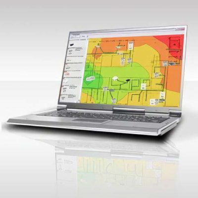 Wlan Messtechnik, Ekahau Heatmap